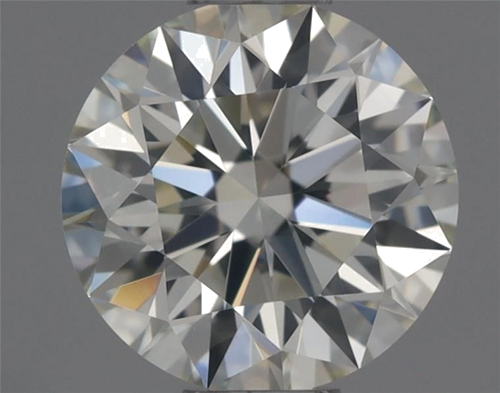 0.51 carat K-VVS2 Excellent cut Natūralus Round Deimantas (1)