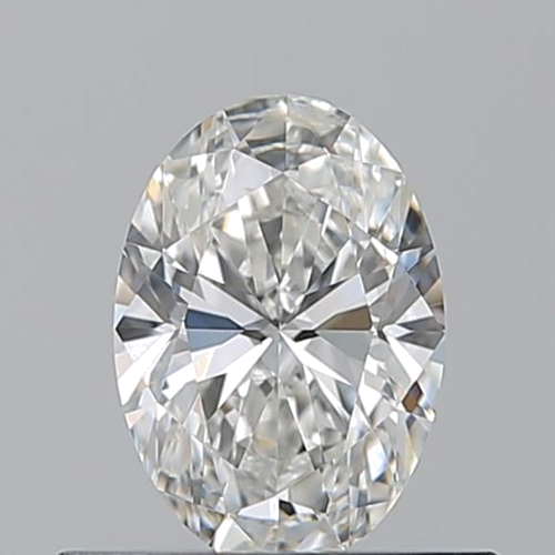 0.51 carat G-VVS1 Natūralus Oval Deimantas (1)