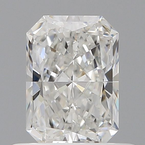 0.51 carat F-VVS1 Natūralus Radiant Deimantas (1)
