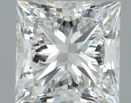 0.61 carat G-VVS1 Natūralus Princess Deimantas (1)