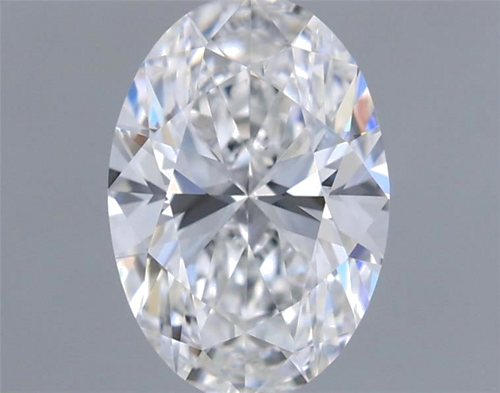 0.61 carat E-VS1 Natūralus Oval Deimantas (1)