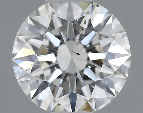 0.31 carat H-SI1 Excellent cut Natūralus Round Deimantas (1)