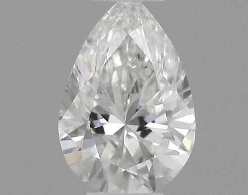0.23 carat F-VVS2 Natūralus Pear Deimantas (1)