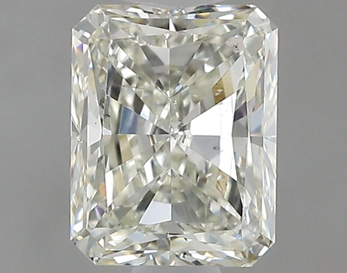 1.01 carat K-SI1 Natūralus Radiant Deimantas (1)