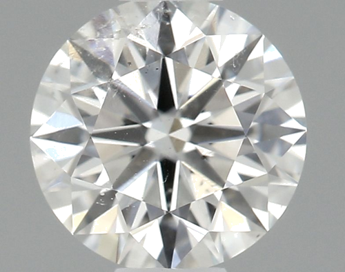 0.5 carat F-SI2 Excellent cut Natūralus Round Deimantas (1)