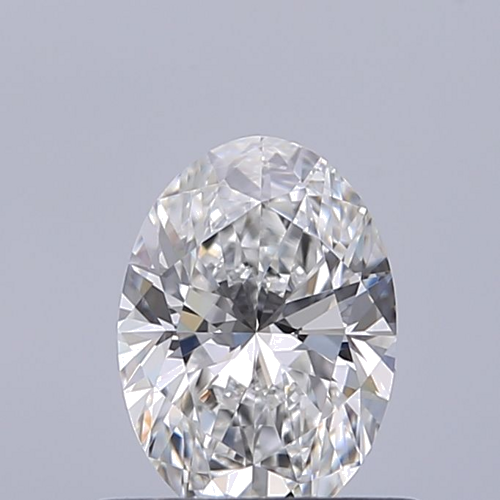 0.5 carat F-VVS1 Natūralus Oval Deimantas (1)