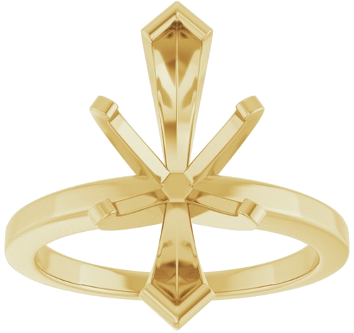 Sužadėtuvių Žiedas 14k yellow gold Marquise 16mm x 8mm (3)