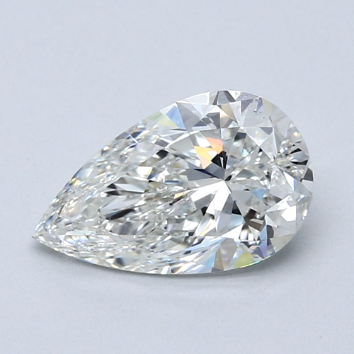 2.01 carat G-SI1 Natūralus Pear Deimantas (1)
