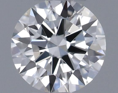 0.18 carat H-VVS1 Excellent cut Natūralus Round Deimantas (1)