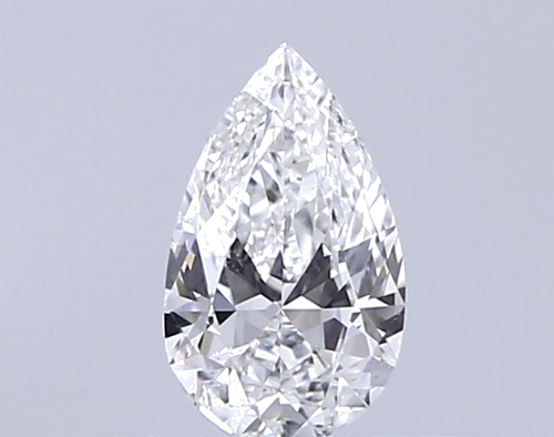 0.3 carat F-SI1 Natūralus Pear Deimantas (1)