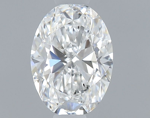 0.4 carat F-SI1 Natūralus Oval Deimantas (1)