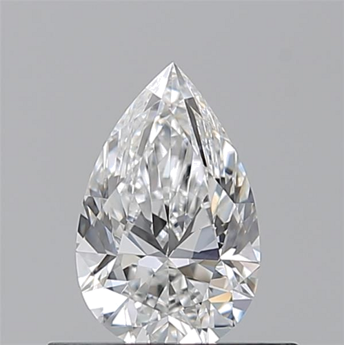 0.5 carat E-VS1 Natūralus Pear Deimantas (1)