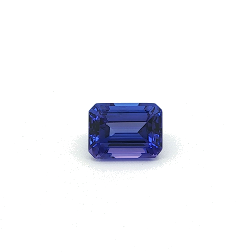 2.74 carat BLUE STEP cut Octagonal Tanzanite (1)