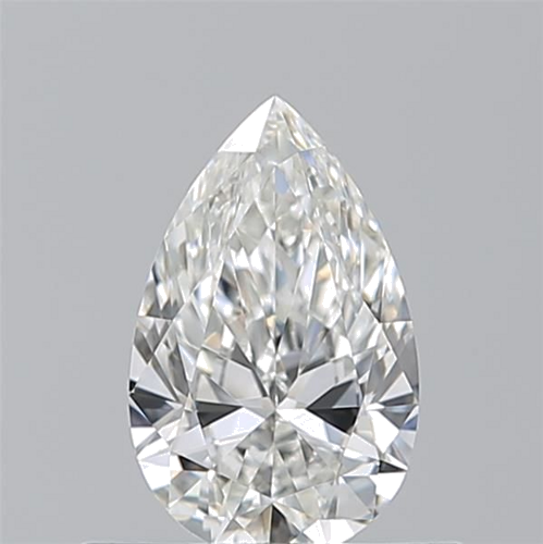0.52 carat G-IF Natūralus Pear Deimantas (1)