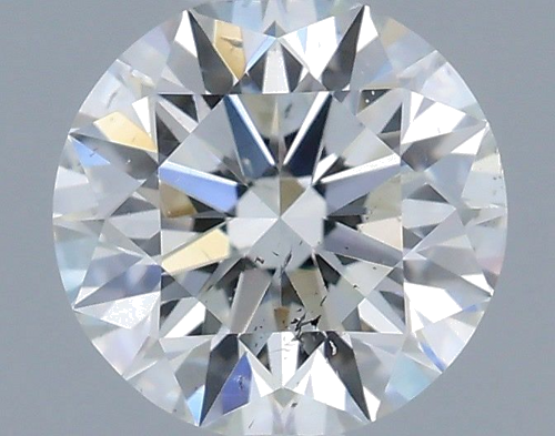 0.5 carat G-SI1 Excellent cut Natūralus Round Deimantas (1)