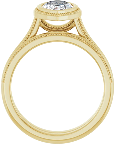 Sužadėtuvių Žiedas „Bezel-Set Solitaire“ 14k yellow gold Marquise 12mm x 6mm (7)