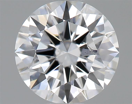 0.41 carat E-SI1 Excellent cut Natūralus Round Deimantas (1)