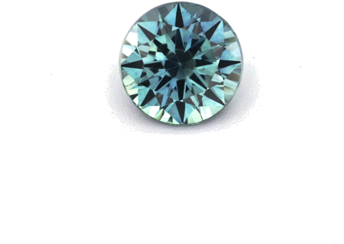 0.66 carat GREEN Round Safyras (1)