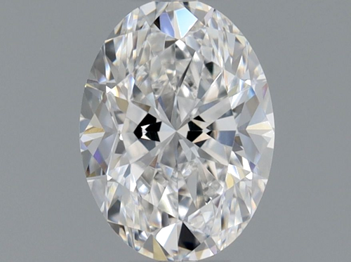 0.41 carat D-VVS1 Natūralus Oval Deimantas (1)