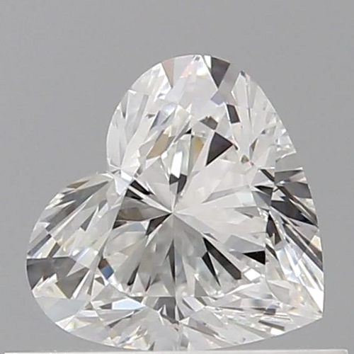 0.5 carat F-VVS1 Natūralus Heart Deimantas (1)