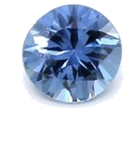 0.17 carat BLUE BRILLIANT cut Round Safyras (1)