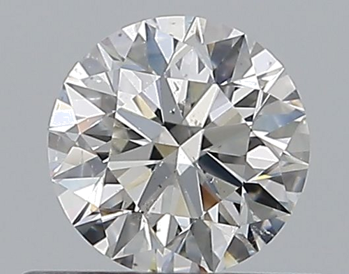 0.5 carat G-SI2 Excellent cut Natūralus Round Deimantas (1)