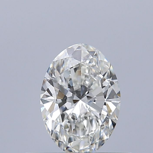 0.41 carat G-VVS1 Natūralus Oval Deimantas (1)