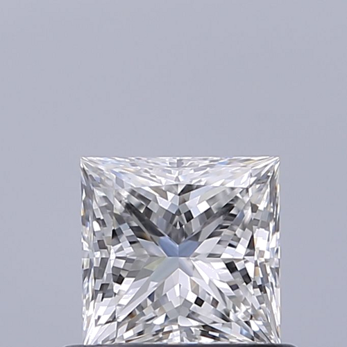 0.6 carat E-VVS1 Natūralus Princess Deimantas (1)