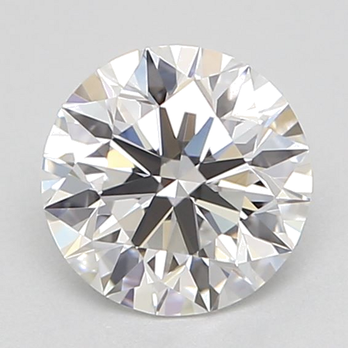 0.51 carat F-VVS1 Excellent cut Natūralus Round Deimantas (1)