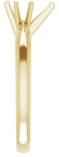 Sužadėtuvių Žiedas „Solitaire“ 14k yellow gold Pear 7mm x 4.5mm (4)