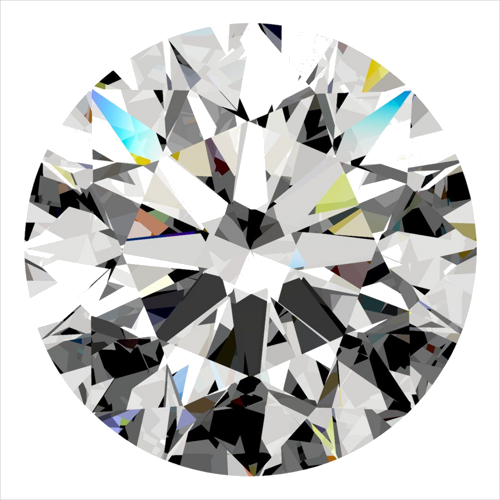 0.31 carat E-SI2 Excellent cut Natūralus Round Deimantas (1)