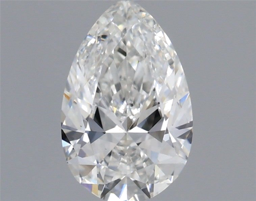 0.52 carat G-VVS2 Natūralus Pear Deimantas (1)