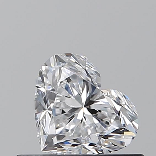 0.5 carat D-VVS2 Natūralus Heart Deimantas (1)