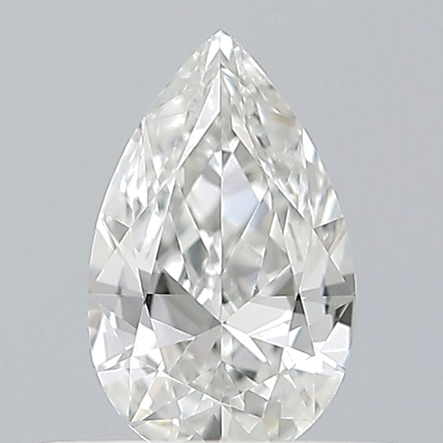 0.3 carat F-SI1 Natūralus Pear Deimantas (1)