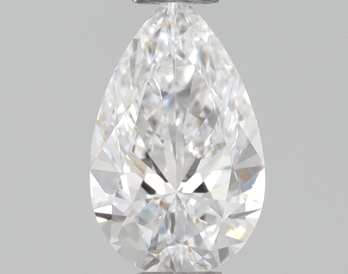 0.5 carat D-VS2 Natūralus Pear Deimantas (1)