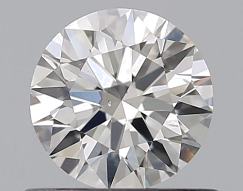 0.53 carat G-SI1 Excellent cut Natūralus Round Deimantas (1)