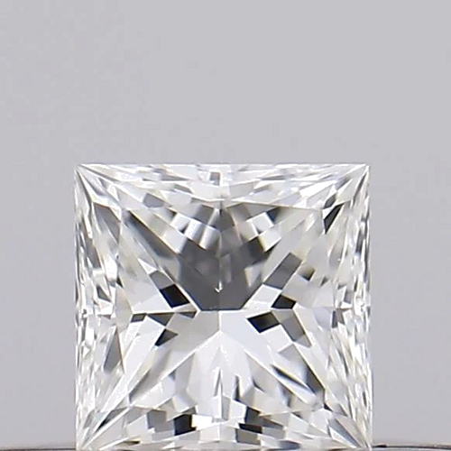 0.18 carat H-VVS2 Natūralus Princess Deimantas (1)