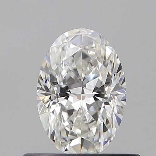 0.5 carat G-VVS2 Natūralus Oval Deimantas (1)
