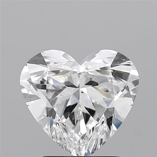 2.0 carat F-SI1 Natūralus Heart Deimantas (1)