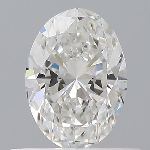 0.51 carat F-VVS2 Natūralus Oval Deimantas (1)
