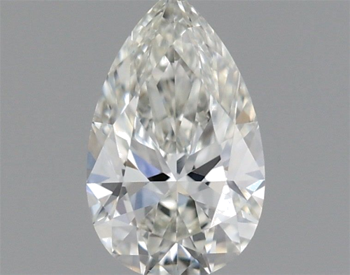 0.3 carat I-VS2 Natūralus Pear Deimantas (1)