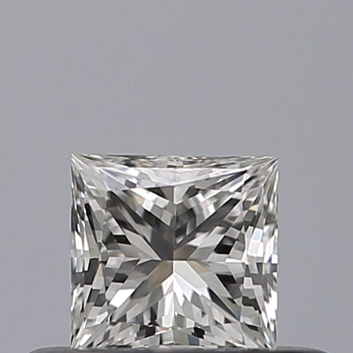 0.32 carat G-VVS2 Natūralus Princess Deimantas (1)