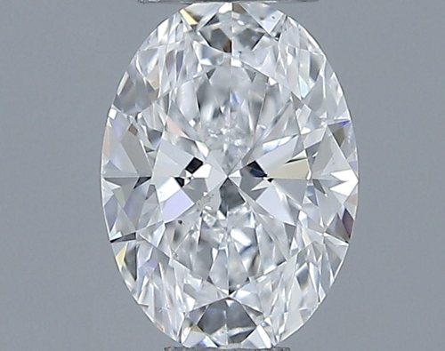 0.62 carat D-VS2 Natūralus Oval Deimantas (1)