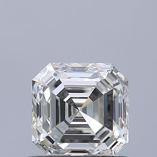 0.69 carat F-VVS2 Natūralus Asscher Deimantas (1)