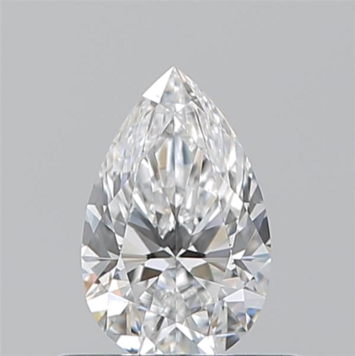 0.53 carat E-VS1 Natūralus Pear Deimantas (1)
