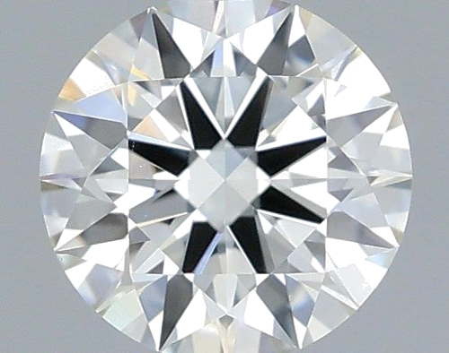 0.43 carat K-VVS1 Excellent cut Natūralus Round Deimantas (1)