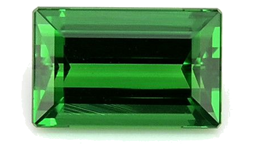 0.59 carat GREEN Baguette Tourmaline (1)