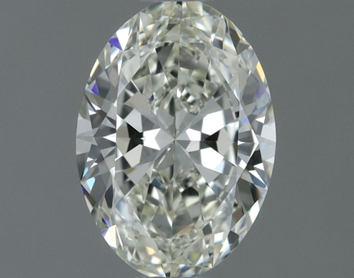 0.6 carat K-VVS1 Natūralus Oval Deimantas (1)