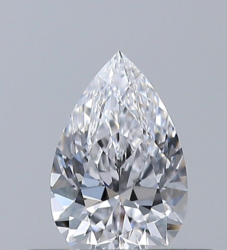 0.3 carat D-IF Natūralus Pear Deimantas (1)