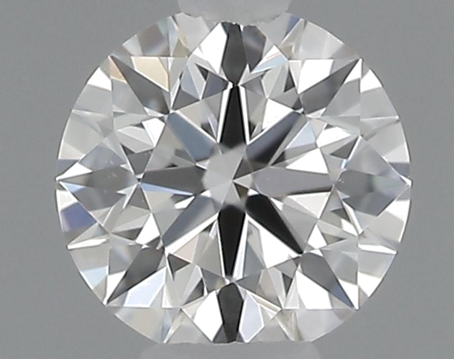 0.19 carat F-VVS2 Excellent cut Natūralus Round Deimantas (1)